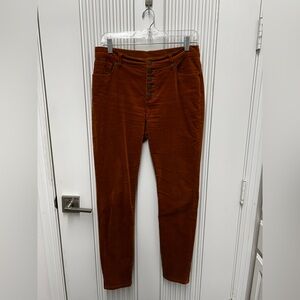 Cabi Button Fly Skinny Cords